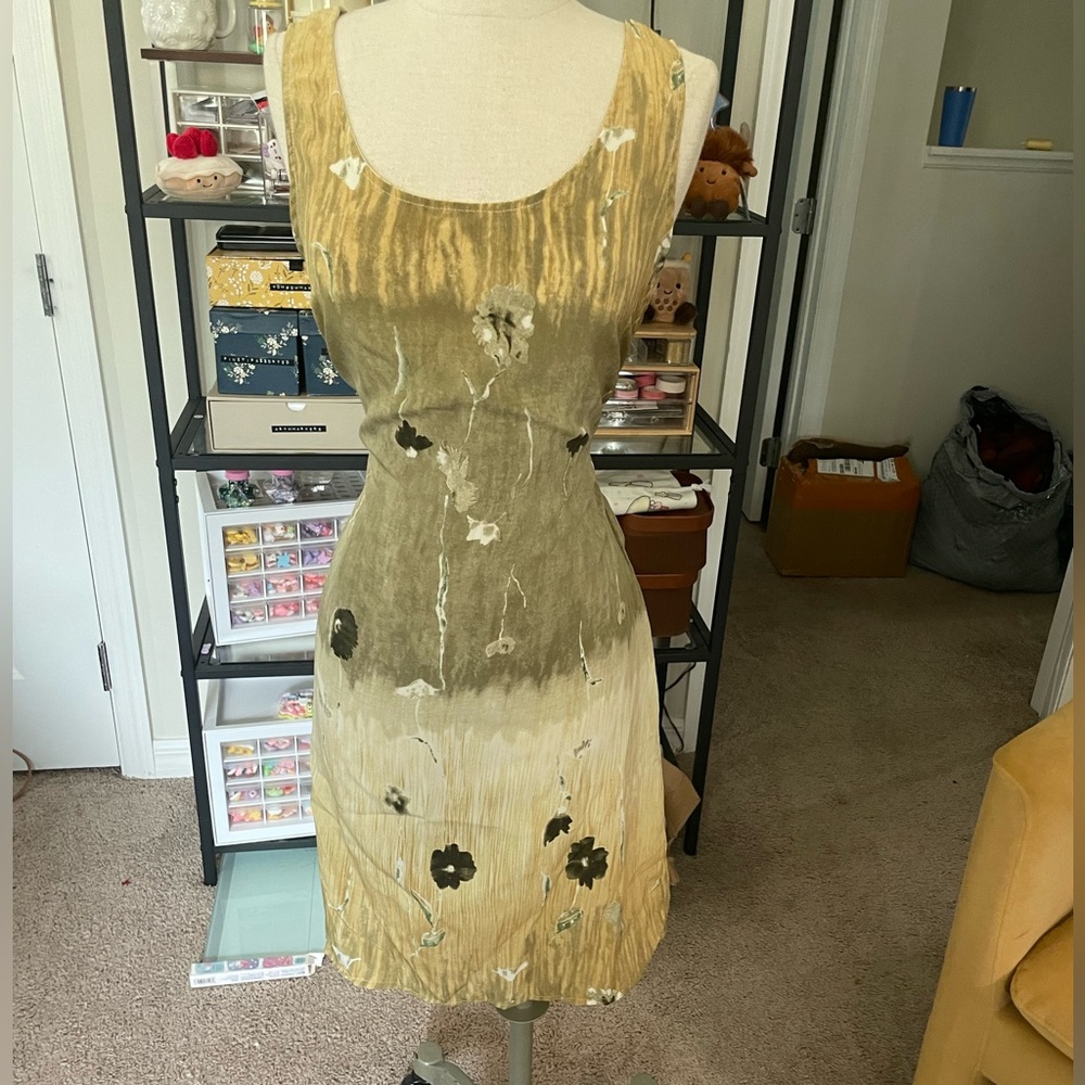Vintage HKR Dress Tie around Back